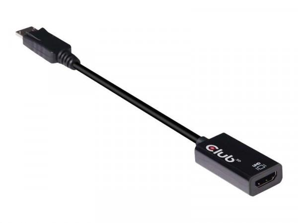 Club3D Adapter DisplayPort > HDMI 2.0b HDR 4K60Hz aktiv