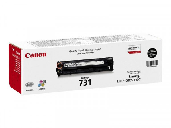 Toner Canon 731BK black 1400 Seiten