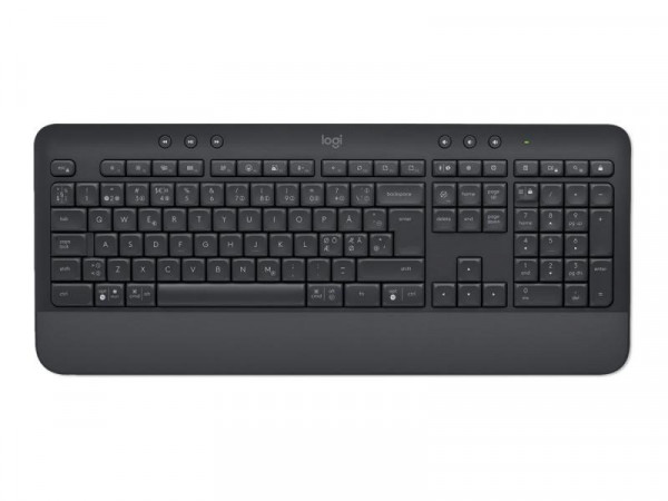NL Logitech K650 Wireless Keyboard Signature Graphite USL