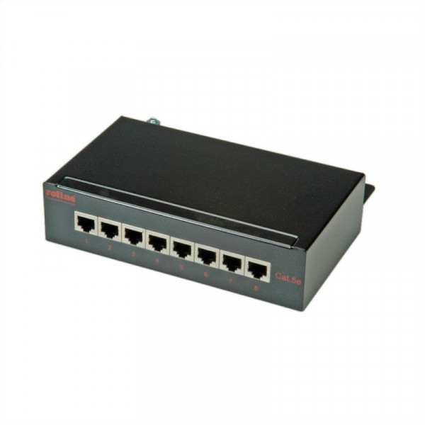 Roline Patchpanel 8Port Cat5e