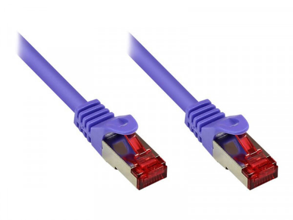 Good Connections Cat.6 Patchkabel S/FTP violett 0,15m