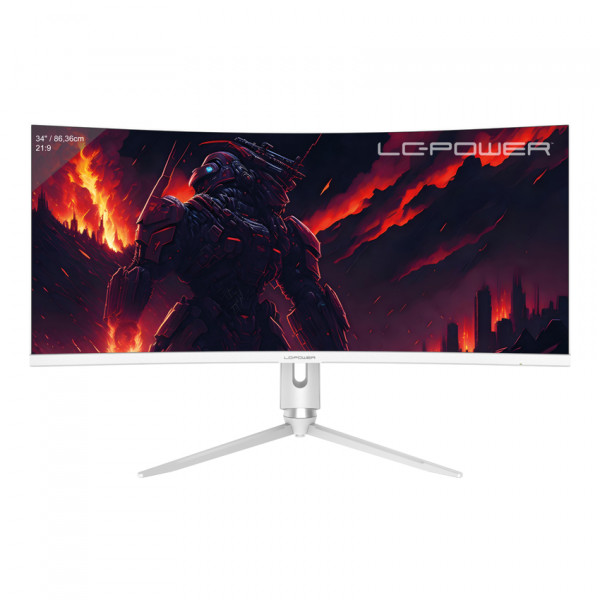 LC-Power 86,36cm (34") LC-M34-Q-C-PRO DP+HDMI+USB-A/-C+RJ45