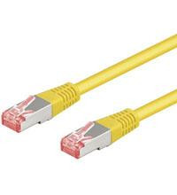 Goobay Netzwerkkabel Cat6 S/FTP, 3m, gelb, Bulk