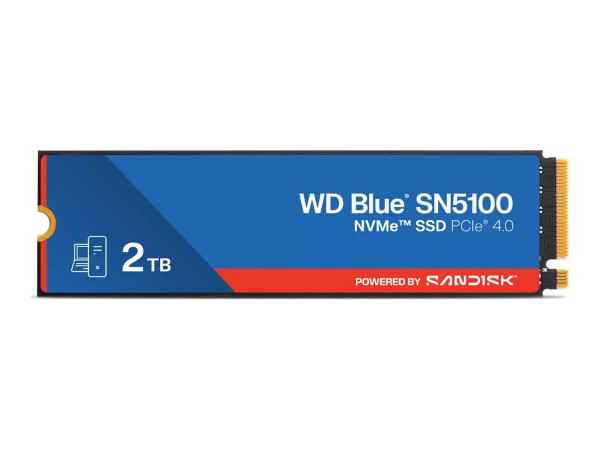 SSD WD Blue M.2 2280 2TB NVMe SN5100 intern