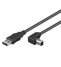 KAB 0,5m USB2.0 Anschlusskabel gewinkelt St.A->St.B