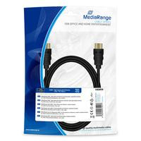 MediaRange HDMI HighSpeed Ethernet Anschlussk. 10.2Gibt/s 2m