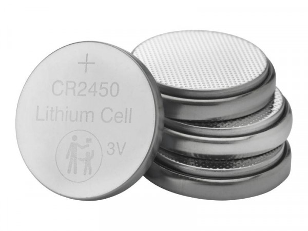 Batterie CR2450 Verbatim Lithiumbatterien 4er Pack. 3V