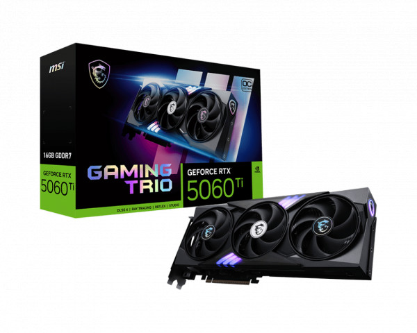 MSI RTX5060 TI 8G Ventus 2X OC 16GB GDDR HDMI 3xDP