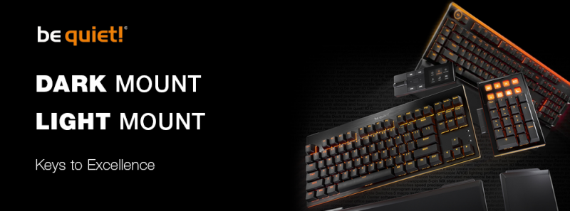 be quiet! Tastaturen