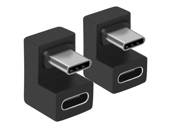 Equip Adapter USB-C -> USB-C 10Gbps, 100W PD, 2er-Pack sw