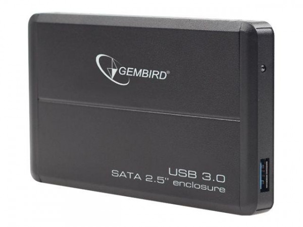 GEMBIRD Festplatten Gehäuse USB3.0 2.5" silber alu