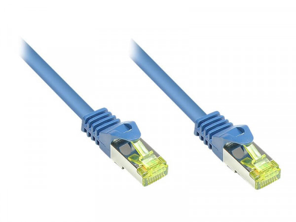 Good Connections Patchkabel m. Cat.7 Rohkabel blau 30m