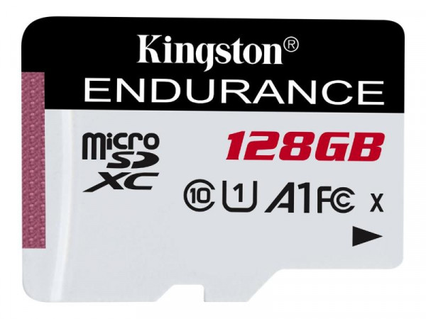 SD MicroSD Card 128GB Kingston SDXC High Endurance (Class1)