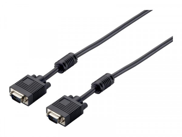 Equip SVGA Kabel 3+7 S/S HDB15 AWG30 8.00m schwarz