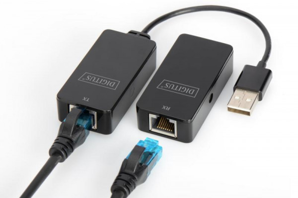 DIGITUS Extender USB Cat5/5e/6 (UTP, STP o. SFP) bis 50m