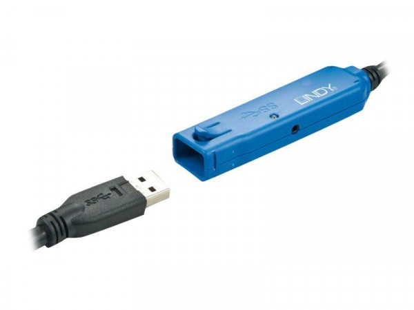 Lindy USB 3.0 Aktiv-Verlängerung Typ A/A Pro M/F 8m