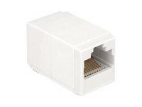 RJ45 Adapter Delock RJ45 -> RJ45 Bu/Bu Cat6 ungeschirmt