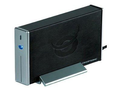 CONCEPTRONIC Festplattenbox 3.5&quot; USB2.0 SATA I-III schw 