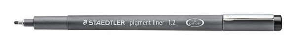 STAEDTLER pigment liner 1,2mm schwarz 10 Stück