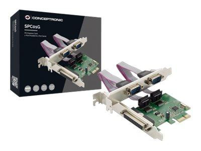 CONCEPTRONIC Schnittstelle PCIe 2x Seriell 1x Parallel
