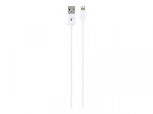 Sync/Ladekabel USB 2.0/Lightning, weiß, 1,0m, retail