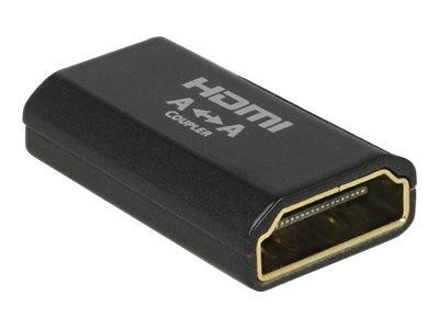 HDMI Adapter Delock A -> A Bu/Bu 4K Metallgehäuse