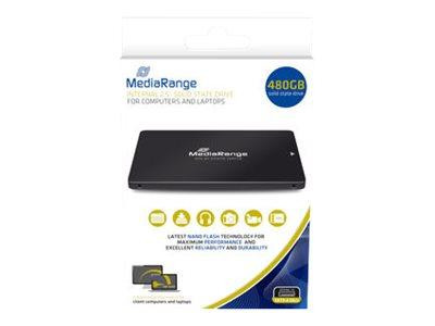 MediaRange SSD 480GB 2.5 intern MR1003 schwarz Sata III