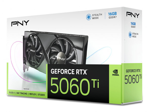 PNY RTX5060 TI VERTO Dual Fan 16GB GDDR7 HDMI 3xDP