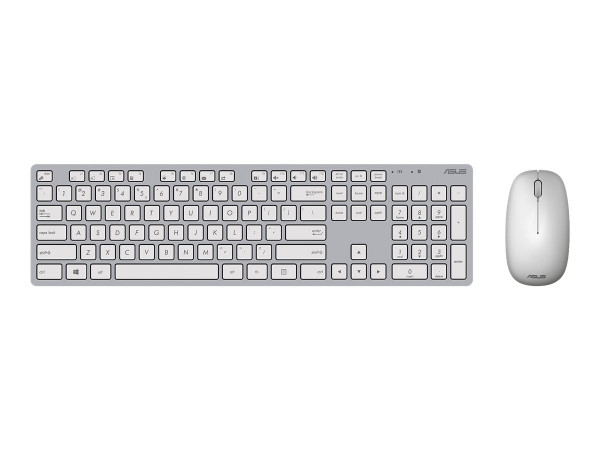 Asus W5000 wireless Keyboard+Mouse dt. COPILOT Layout weiß