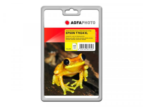 AgfaPhoto Patrone Epson APET702YD ers.T7024 XL yellow