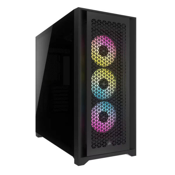 CORSAIR Geh Midi FRAME 5000D RS ARGB Airflow Case, Black