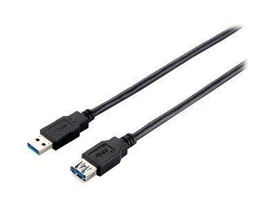 Equip USB Kabel A -> A St/Bu 2.00m sw Verl. Polybeutel