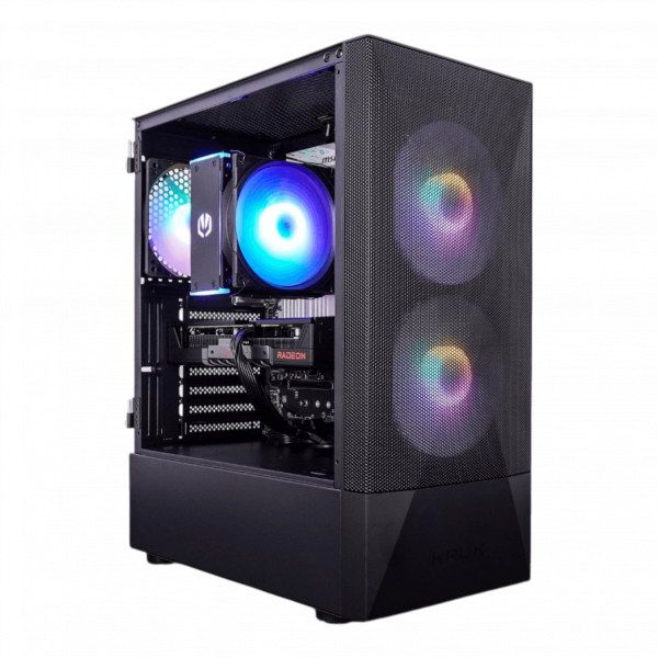 PC GamingLine: AMD Ryzen 7 5700X | 32GB | AMD Radeon RX 9060 XT 16G | 1TB M.2 | WiFi | W11P