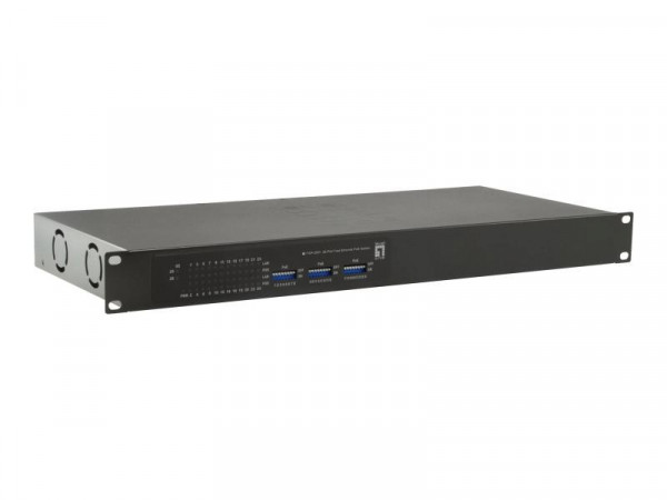 LevelOne Switch 24x FE FGP-2601 2xGE 19" 500W 24xPoE