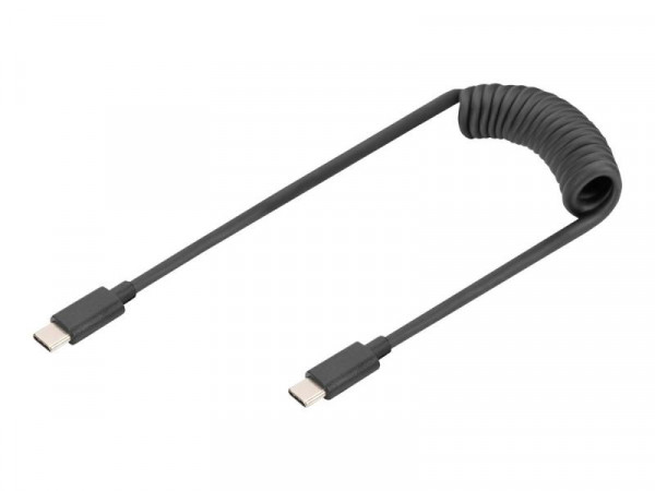 DIGITUS USB 2.0 - USB - C auf USB - C Spiralkabel