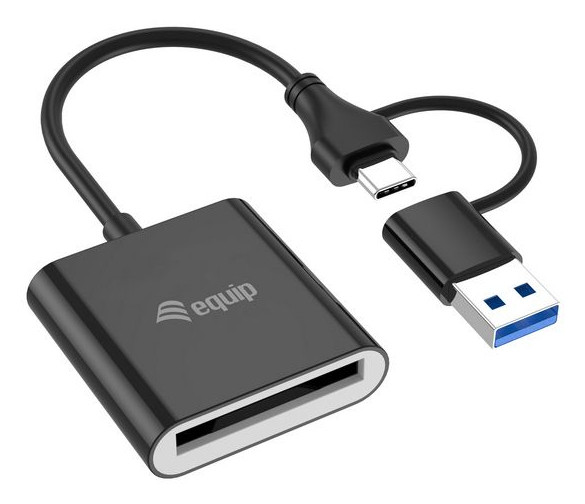 Equip Kartenleser CFexpress Type B USB-C+A 10Gbps