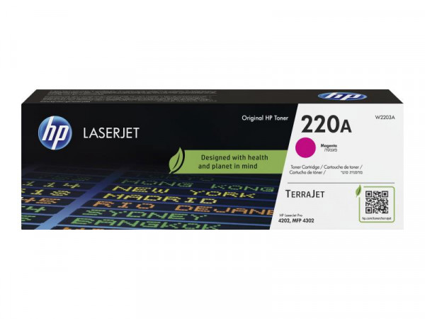 HP 220A Magenta LaserJet Tonerpatrone