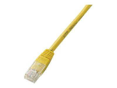 Equip Patchkabel Cat5e U/UTP 2xRJ45 0.50m gelb Polybeutel