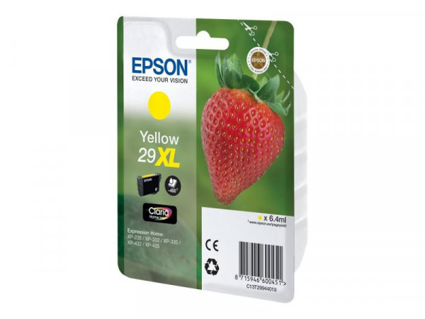 Patrone Epson 29XL ExpressionHome XP yellow T2994 6,4ml