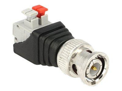 Adapter Delock Terminalblock 2Pin -> BNC Stecker