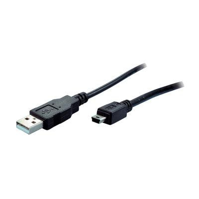 USB Kabel A -> mini B St/St 2.00m grau