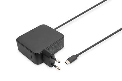 DIGITUS Notebook Ladegerät USB-C, 100W GaN schwarz