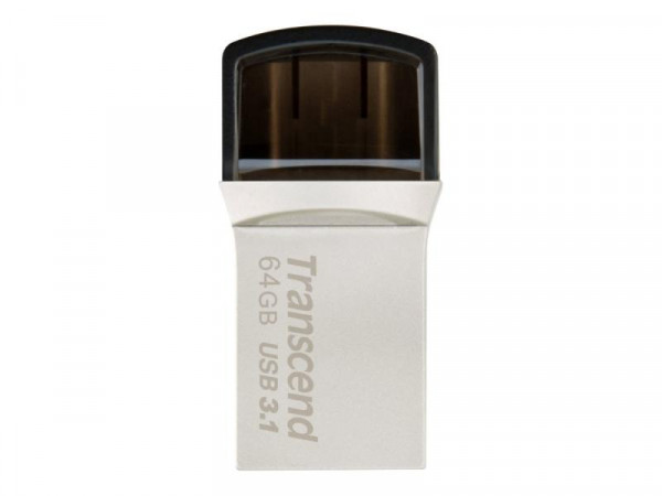 USB-Stick 64GB Transcend JetFlash 890 USB3.1 Typ-C + Typ-A