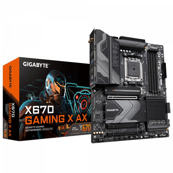 Mainboard Gigabyte X670 Gaming X AX (X670,AM5,ATX,AMD)