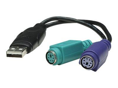 Manhattan Tastatur- / Maus-Adapter - PS/2 (W)