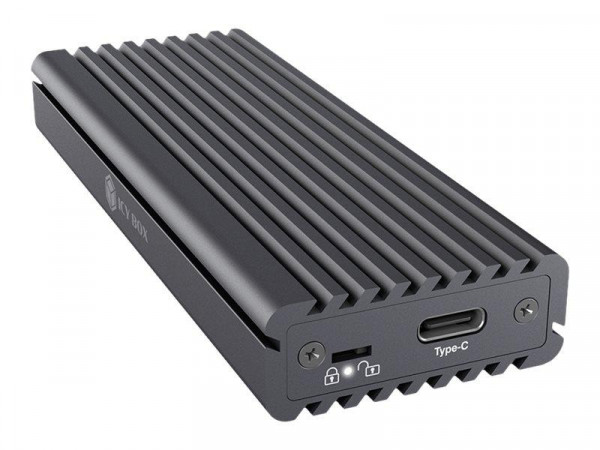 Gehäuse IcyBox USB 3.1 Typ-C M.2 NVMe SATA SSD Gehäuse extern