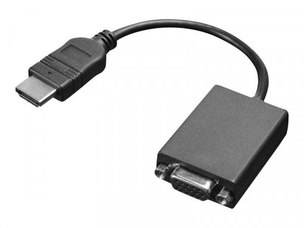 Lenovo HDMI zu VGA Monitor Adapter (20 cm)