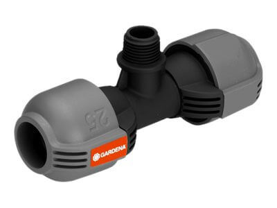 Gardena Sprinklersystem T-Stück 25 mm x 1/2"-Außengewinde