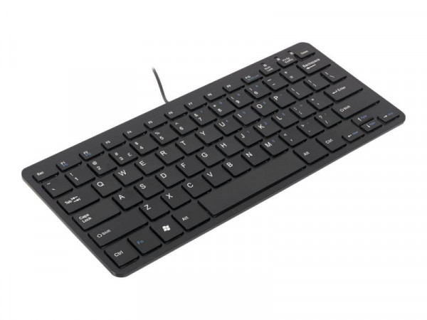 R-Go Compact-Tastatur US-Layout schwarz