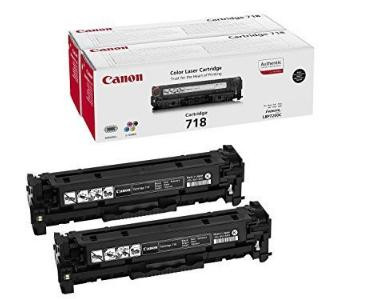 Toner Canon 718bk black 2er-Pack 3400 Seiten